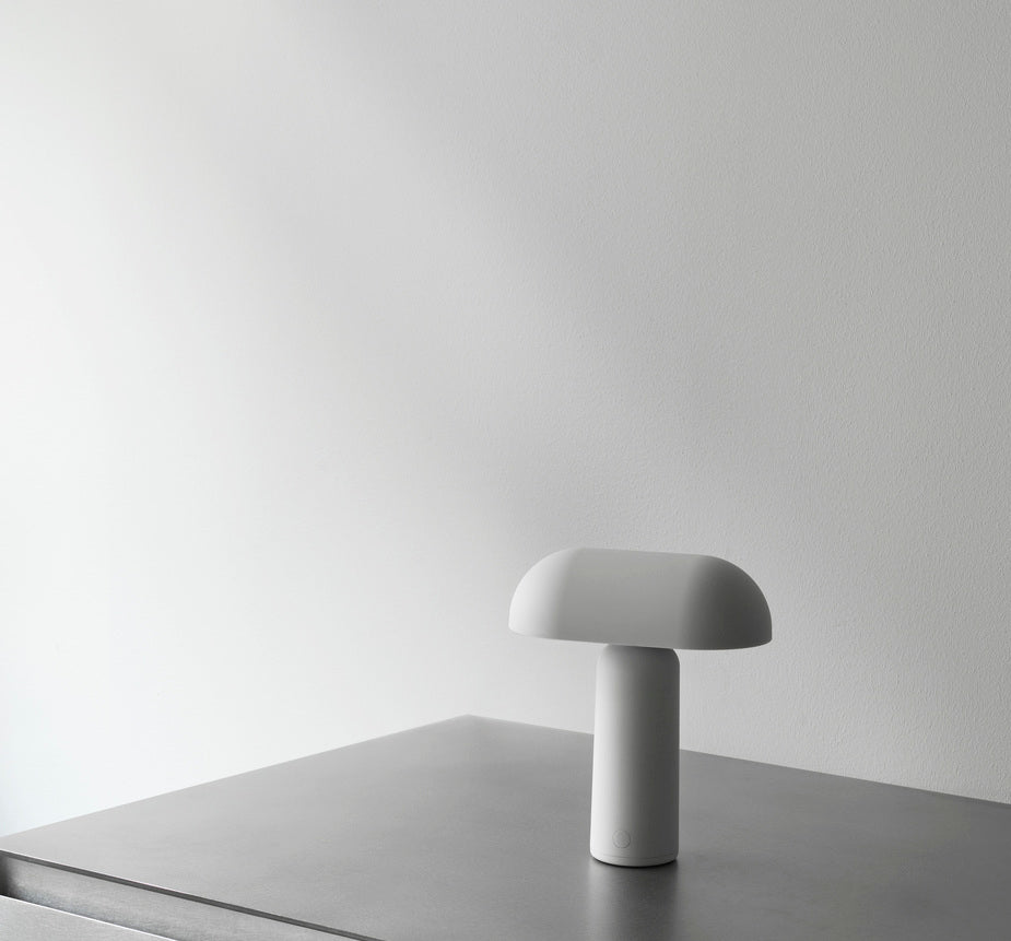 Porta bordlampe - hvid